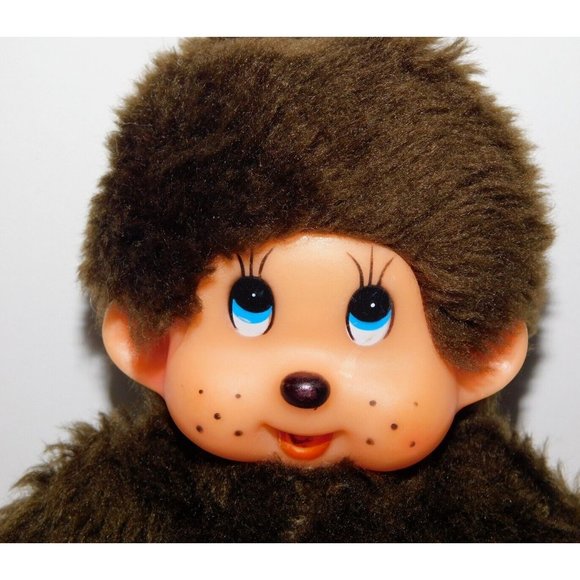 Vintage Quality Goods Canada 8" FUN MONKEY Thumb Sucking Plush Plastic Chimp - Picture 4 of 6